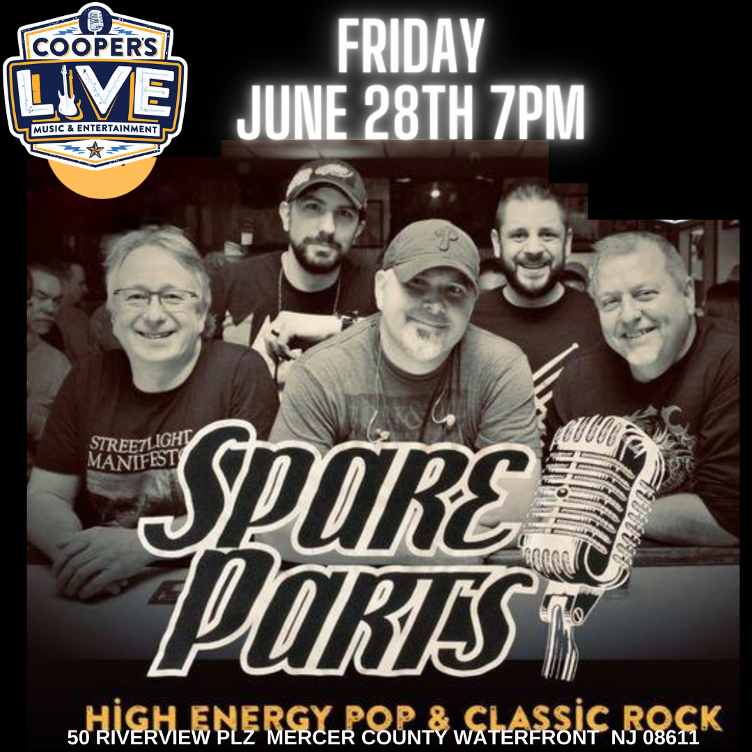 SPARE PARTS BAND! 7pm W DJ JAZZI ALL NIGHT! — Cooper's Riverview